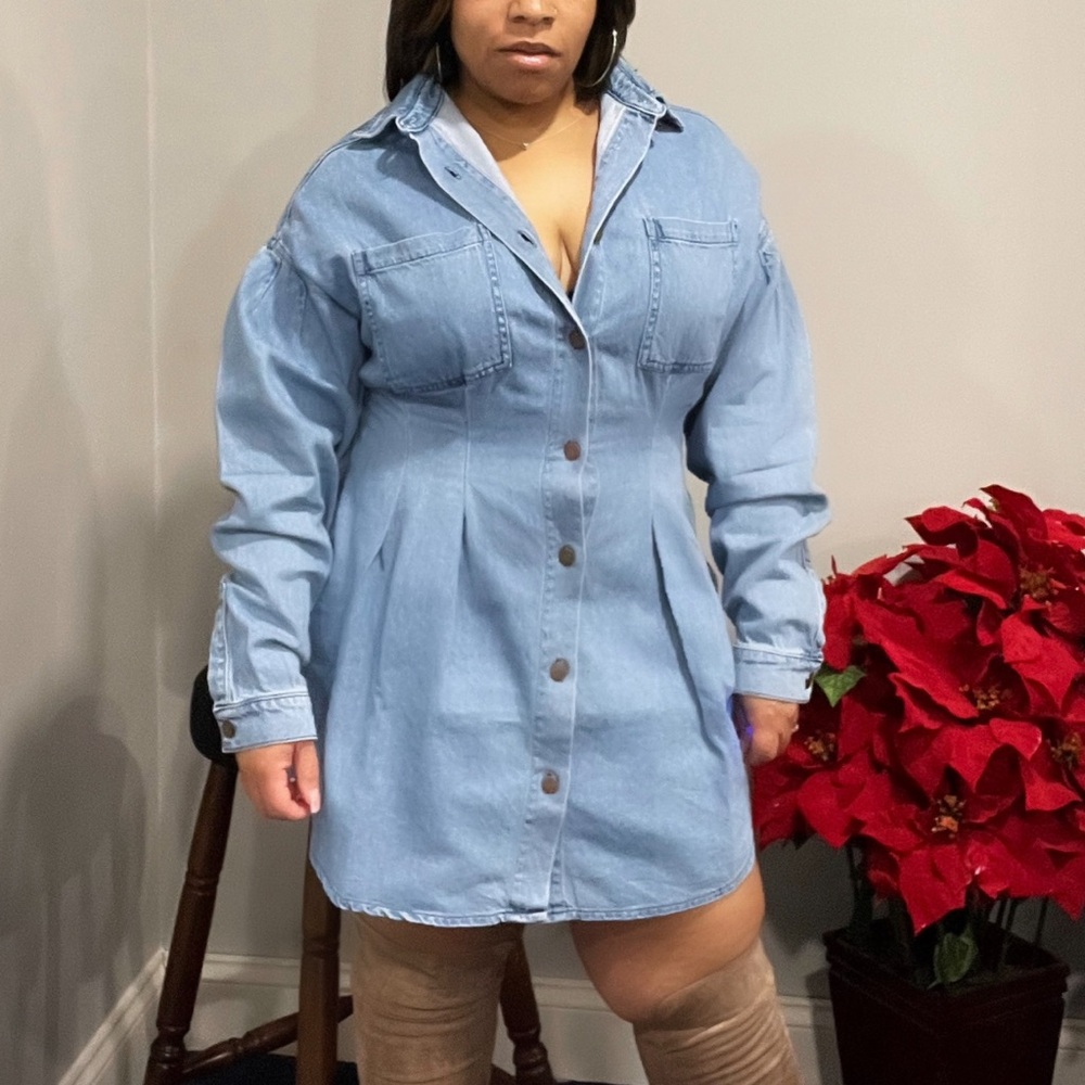 Denim Corset Dress
